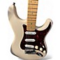 Used Fender American Deluxe Stratocaster Olympic White Solid Body Electric Guitar
