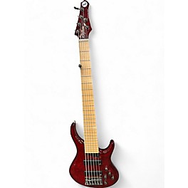 Used 2021 MTD Kingston KZ 6 String RED Electric Bass Guitar
