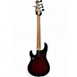 Used Sterling by Music Man SUB StingRay Ray5HH Satin Red Burst Electric Bass Guitar