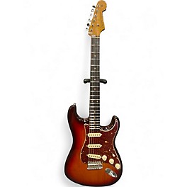Used 2023 Fender 1960 LTD ED ROASTED PINE  STRATOCASTER 3 Color Sunburst Solid Body Electric Guitar