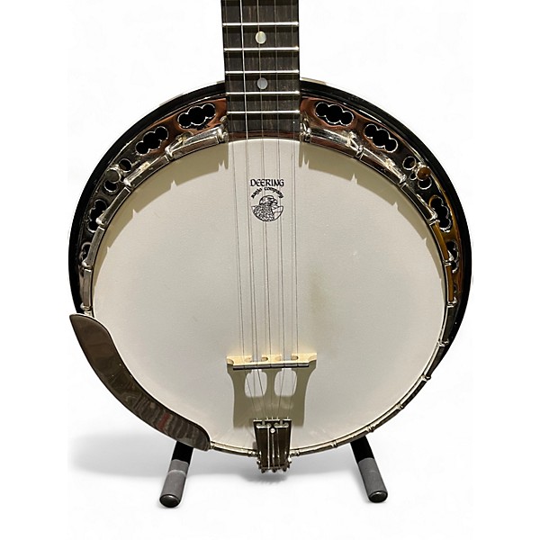 Used Deering Sierra 5 String Natural Banjo