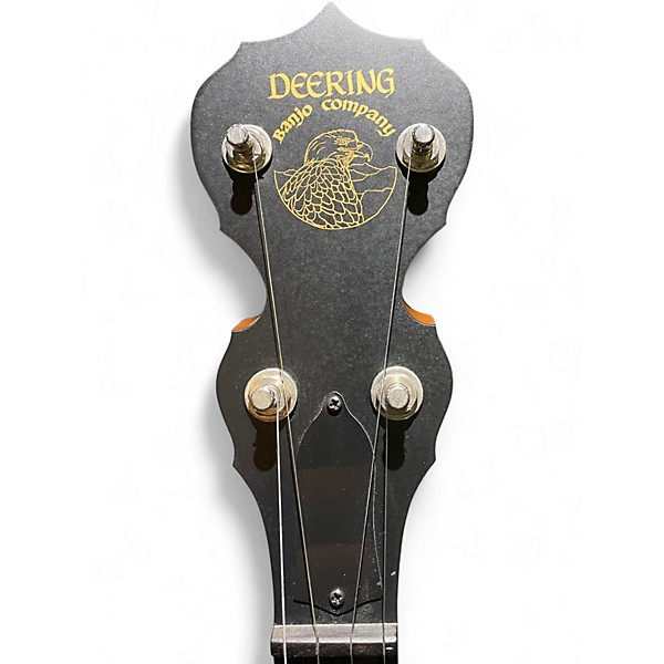 Used Deering Sierra 5 String Natural Banjo