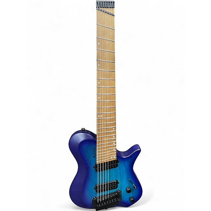 Used Kiesel ZEUS 8 CUSTOM TRANS NIGHT BURST Solid Body