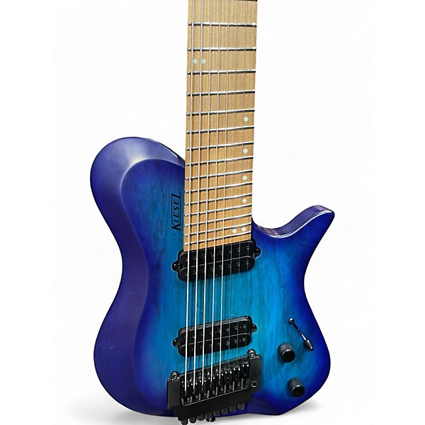 Used Kiesel ZEUS 8 CUSTOM TRANS NIGHT BURST Solid Body