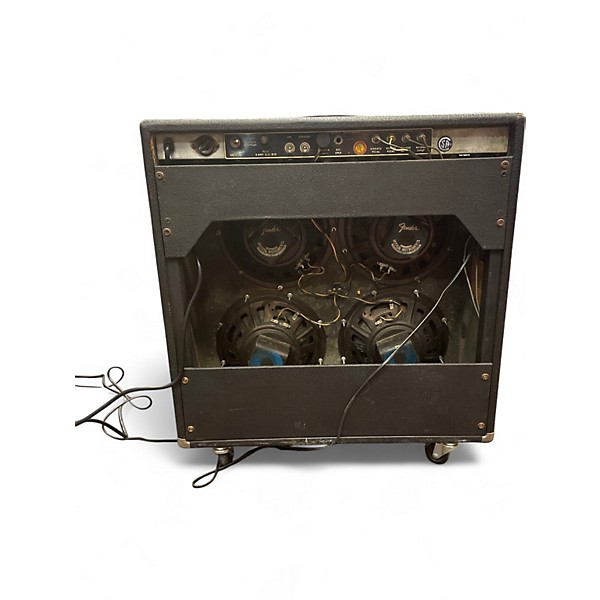 Vintage 1971 Fender Super Reverb Silverface Tube Guitar Combo Amp