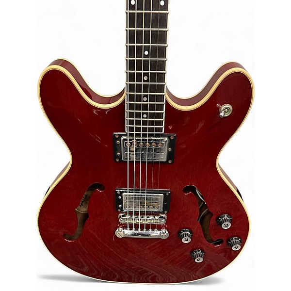 Vintage 1990s Guild SF4 STARFIRE Cherry Hollow Body Electric Guitar