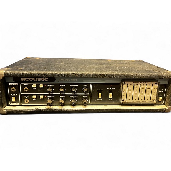 Used Acoustic MODEL 320 Bass Amp Head