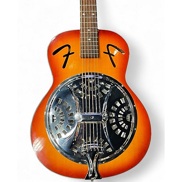 Used Fender FR50 Sunburst Resonator Guitar Sunburst | Guitar