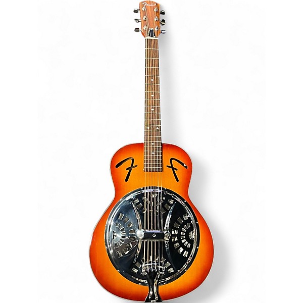 Used Fender FR50 Sunburst Resonator Guitar Sunburst | Guitar