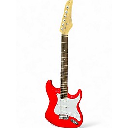 Used Nashville Guitar Works ELECRIC GUITAR RED Solid Body Electric Guitar