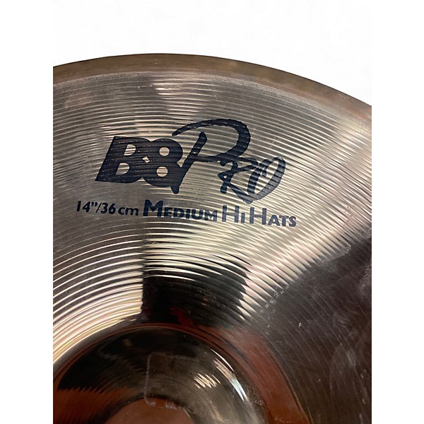 Used SABIAN 14in B8PRO PAIR Cymbal