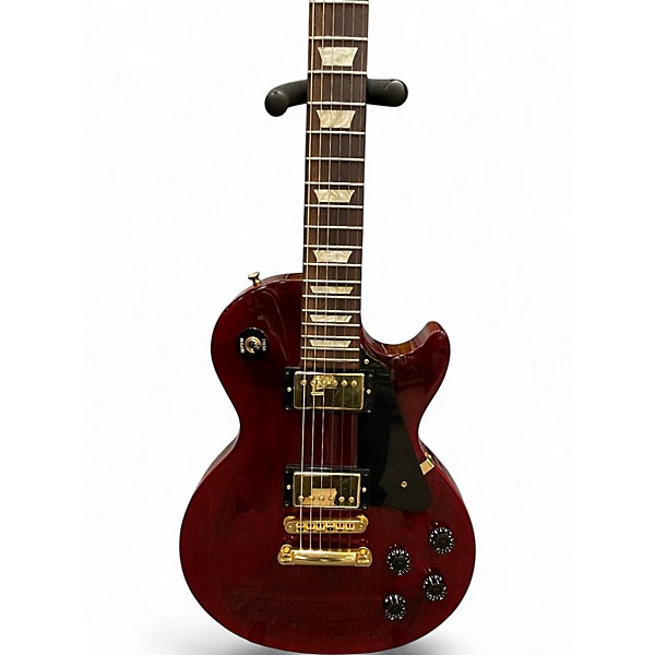 Used 2009 Gibson Les Paul Studio Wine Red Solid Body Electric Guitar