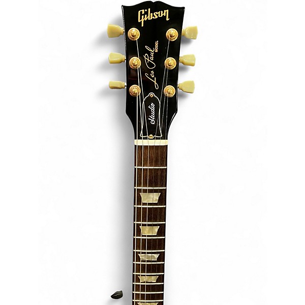 Used 2009 Gibson Les Paul Studio Wine Red Solid Body Electric Guitar