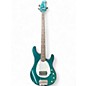 Used Ernie Ball Music Man Sterling Trans Green Electric Bass Guitar thumbnail