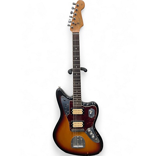 Used 2011 Fender Kurt Cobain Signature Jaguar 2 Tone Sunburst Solid Body Electric Guitar