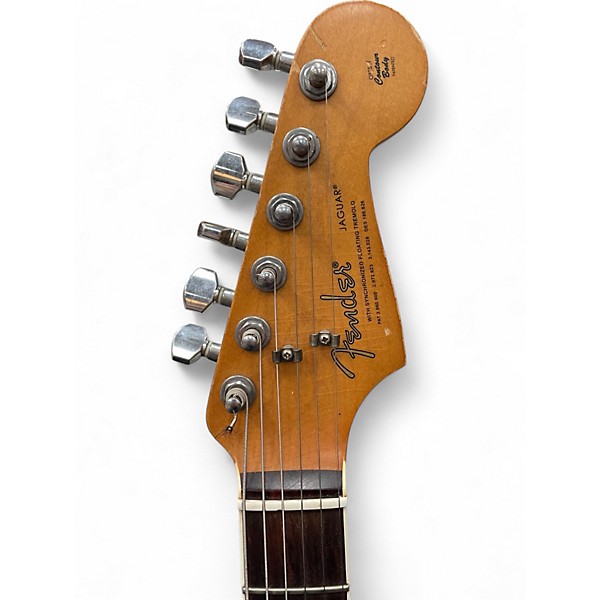 Used 2011 Fender Kurt Cobain Signature Jaguar 2 Tone Sunburst Solid Body Electric Guitar