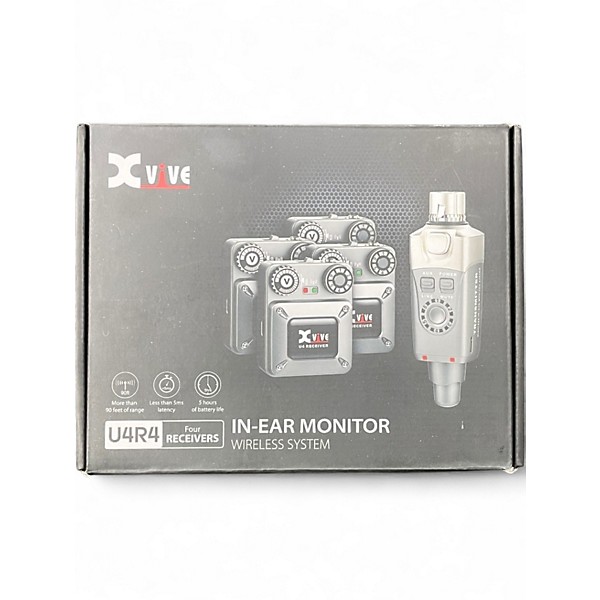 Used Xvive U4R4 In Ear Wireless System