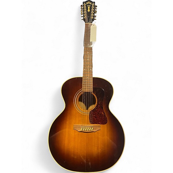 Vintage 1990s Guild JF-30-AB Natural 12 String Acoustic