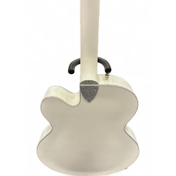 Used 2022 Gretsch Guitars G7593T-BD Billy Duffy Signature White Falcon White Hollow Body Electric Guitar
