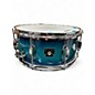 Used TAMA 6.5X14 superstar classic Trans Blue Drum thumbnail