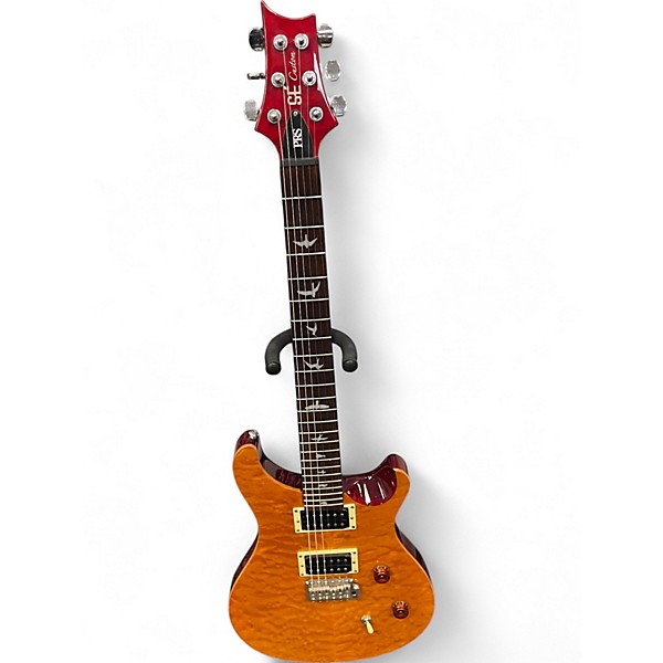 Used PRS SE Custom 24 Natural Solid Body Electric Guitar