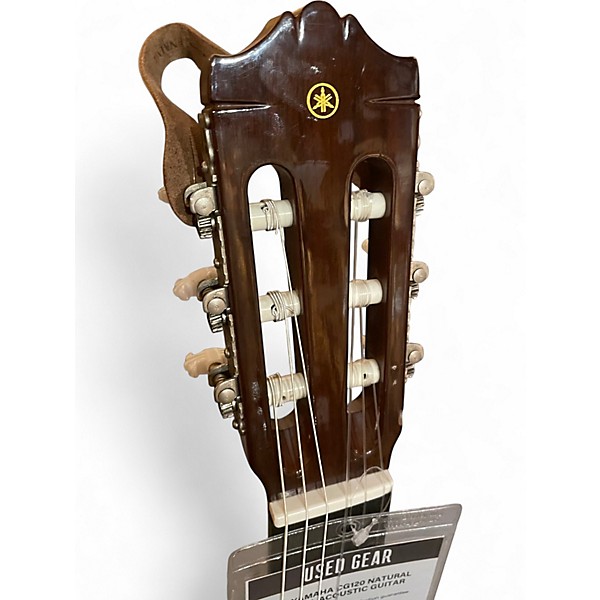 Used Yamaha CG120 Natural Classical Acoustic Guitar