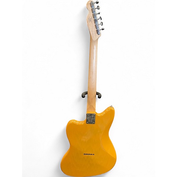 Used 2021 Squier PARANORMAL OFFSET Butterscotch Blonde Solid Body Electric Guitar