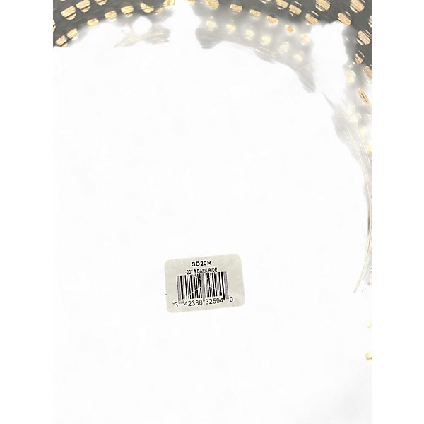 Used Zildjian 20in S DARK RIDE Cymbal