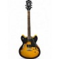 Used Washburn HB-30 2 Color Sunburst Hollow Body Electric Guitar thumbnail