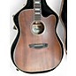 Used D'Angelico Premier Riverside Natural Mahogany Acoustic Electric Guitar
