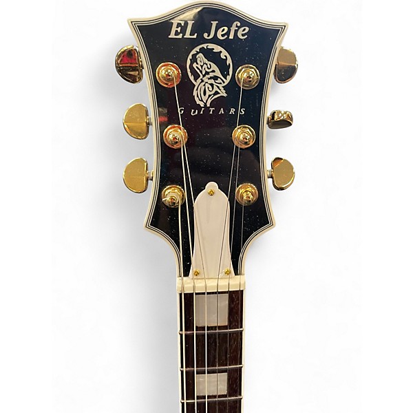Used El Jefe Birds of Prey Black Solid Body Electric Guitar