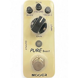 Used Mooer Pure Boost Effect Pedal