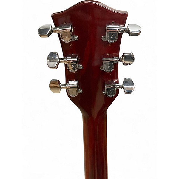 Vintage 1979 Gretsch Guitars Nashville Red Hollow Body Electric Guitar