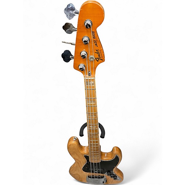 Vintage 1978 Fender Jazz Bass Natural Electric Bass Guitar