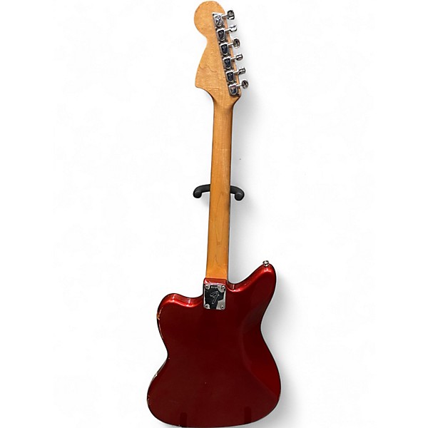 Vintage 1968 Fender Jaguar Candy Apple Red Solid Body Electric Guitar