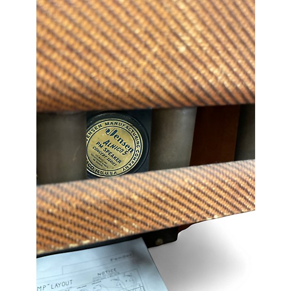 Vintage 1957 Fender Super Tube Guitar Combo Amp