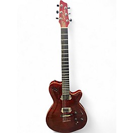 Used Godin LGX-SA Wine Red Solid Body Electric Guitar
