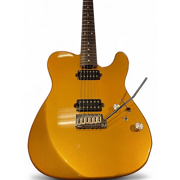 Used Eart Tl380 Gold Solid Body Electric Guitar