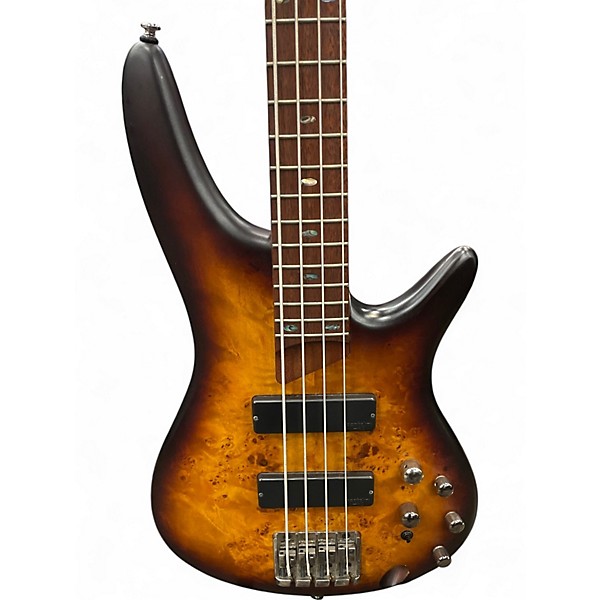 Used Ibanez SR500PB Brown Sunburst Electric Bass Guitar