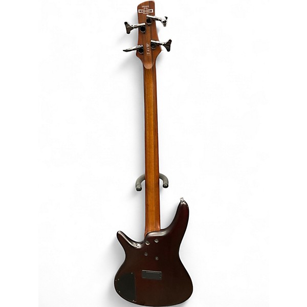 Used Ibanez SR500PB Brown Sunburst Electric Bass Guitar