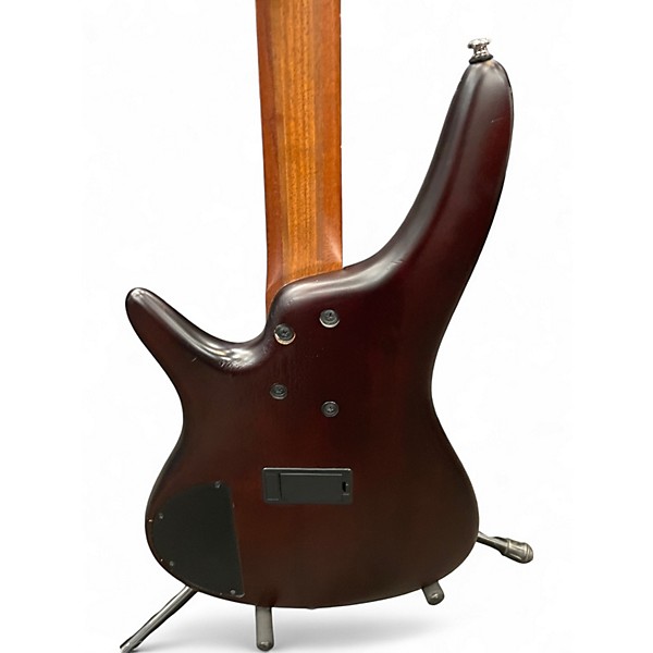 Used Ibanez SR500PB Brown Sunburst Electric Bass Guitar