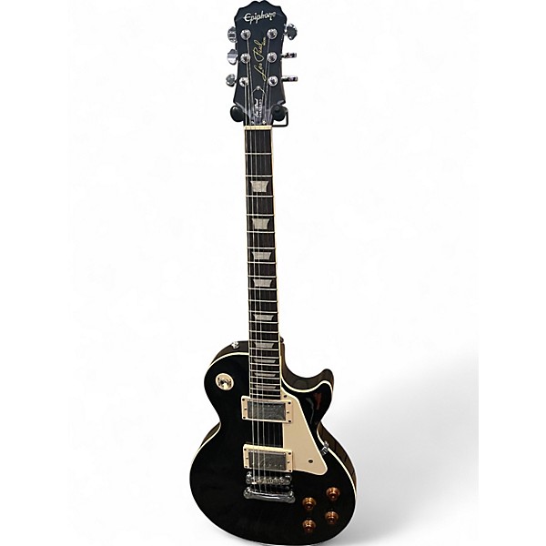 ギター Epiphone Les Paul Standard  Black Used Epiphone Les Paul Standard Black Solid Body Electric