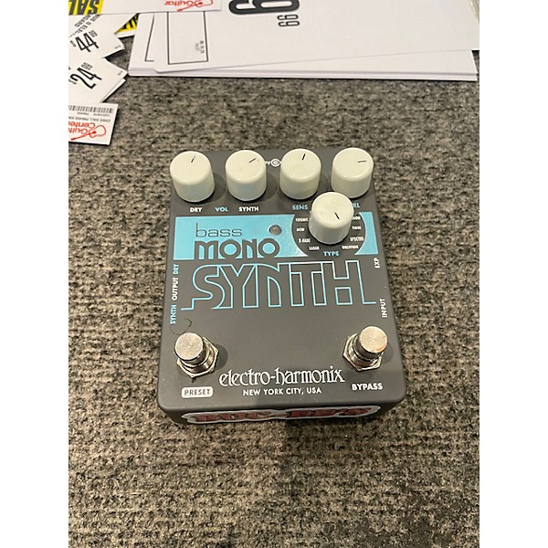 Used Electro-Harmonix Bass Mono Synth Bass Bass Effect Pedal