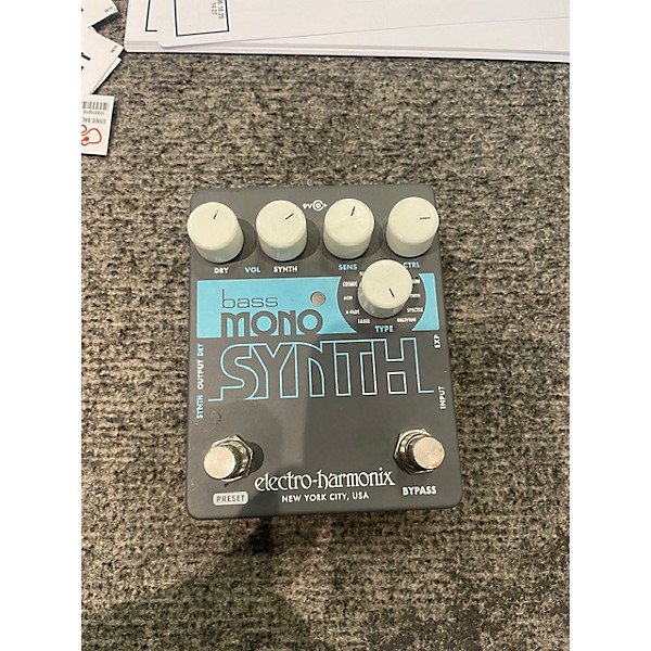 Used Electro-Harmonix Bass Mono Synth Bass Bass Effect Pedal