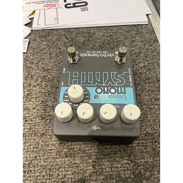 Used Electro-Harmonix Bass Mono Synth Bass Bass Effect Pedal