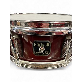Used Gretsch Drums 5X14 Catalina Ash Red Glaze Drum