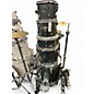 Used Pearl 5 Piece ROADSHOW Gunmetal Gray Drum Kit thumbnail