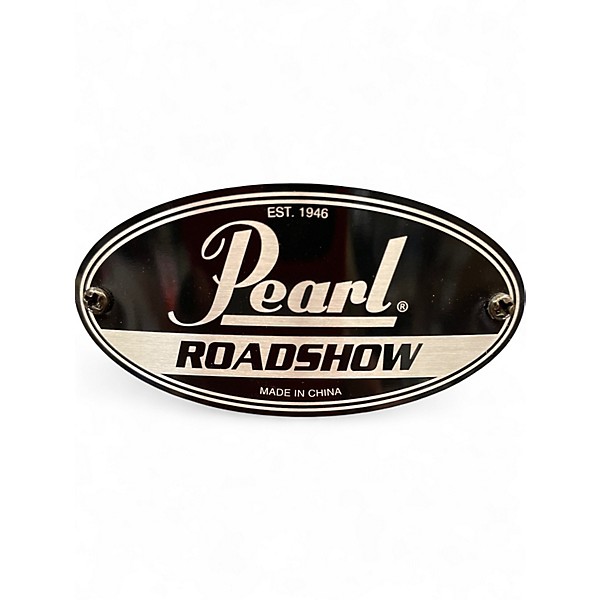 Used Pearl 5 Piece ROADSHOW Gunmetal Gray Drum Kit