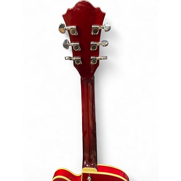 Used Ibanez AFS75T Artcore Candy Apple Red Hollow Body Electric Guitar