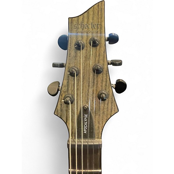 Used Schecter Guitar Research C1 Apocalypse Gray Solid Body Electric Guitar